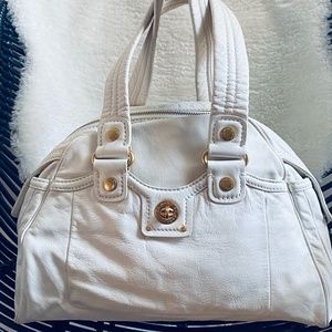 Marc Jacobs Soft White Leather Handbag